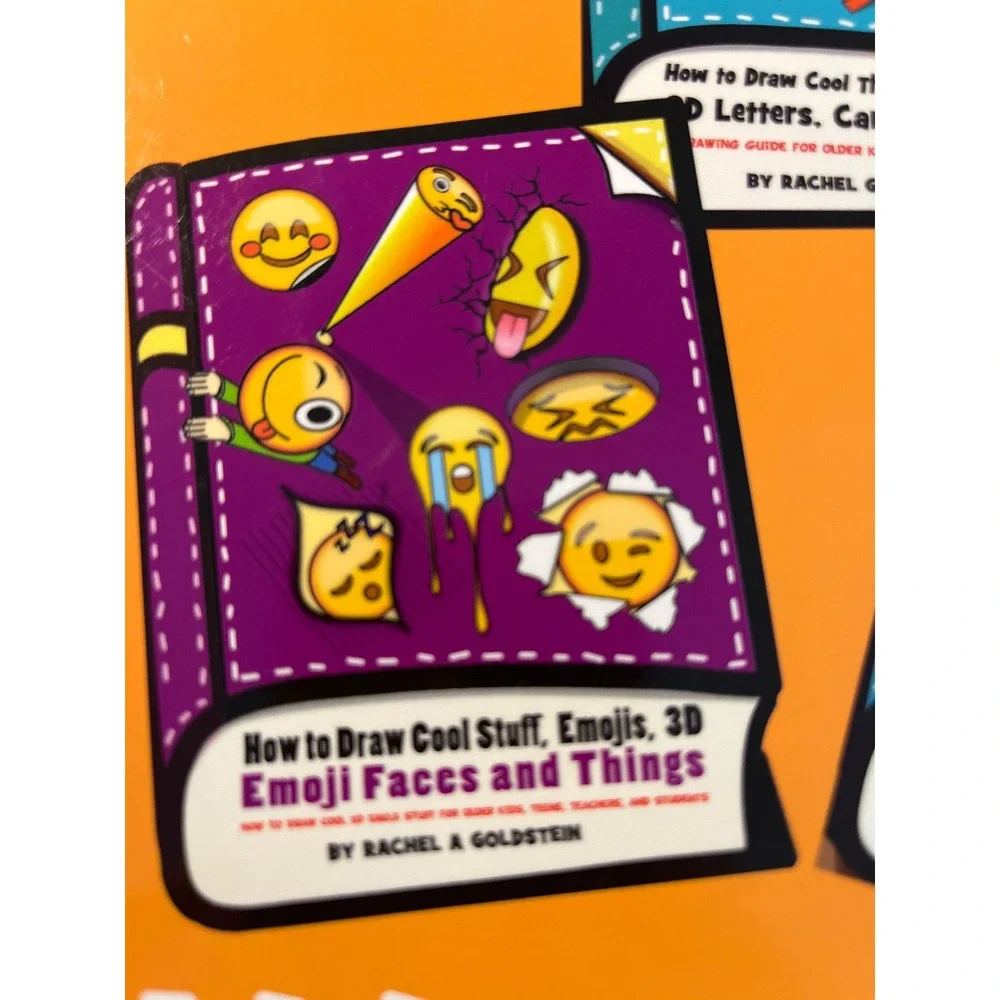 How to Draw Cool Things‎ Stuff Optical Illusions 3 Books in 1  3D Letter Books - Picture 4 of 6